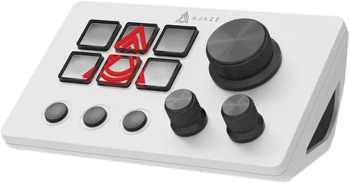 Vista 10 de AJAZZ Macro Keypad Stream Controller Deck Gaming Streaming Shortcut Keyboard, 6 Programmable Keys Customizable Visual AI Pad USB Soundboard for