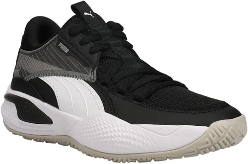 Vista 2 de Puma Hombres Court Rider Team Zapatillas De Baloncesto Zapatos Casual - Negro