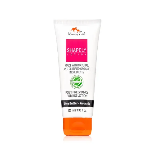 Vista 5 de Mommy Care Shapely Loción reafirmante después del embarazo: aprieta la piel, reduce las estrías y aumenta la elasticidad con manteca de karité