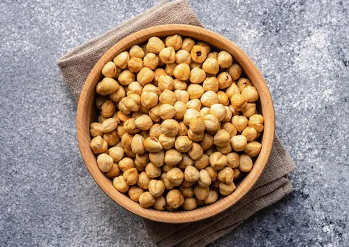 Vista 4 de Food to Live - Avellanas blanqueadas tostadas en seco, 8 onzas – Filberts enteros asados al horno, sin aceite añadido, sin piel, vegano, kosher, a