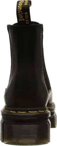 Vista 3 de Dr. Marents Audrick - Botas Chelsea con plataforma para mujer, color negro Nappa Lux