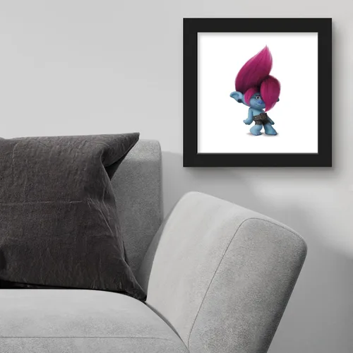 Vista 3 de Trends International Gallery Pops Trolls Band Together - Póster de pared Floyd, 12.00 x 12.00 pulgadas, versión de marco negro