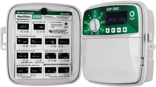 Vista 4 de Rain Bird ESP-TM2 Controlador de 8 Estaciones Listo para WiFi Interior/Exterior TM2-8