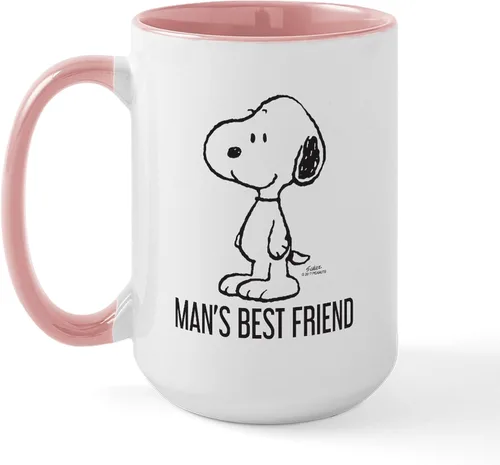 Vista 97 de CafePress SNOOPY Joe Cool - Taza de café de cerámica (15.0 fl oz)