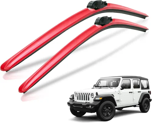 Vista 9 de ClixWipers - Limpiaparabrisas de repuesto de fibra de carbono negra de 14 + 14 pulgadas (juego de 2) para todo tipo de clima, limpiaparabrisas