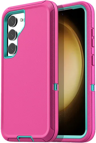 Vista 18 de AICase Funda para Samsung Galaxy S23 (6.1 pulgadas) con protector de pantalla, protección resistente de servicio pesado contra caídas, cuerpo