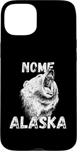 Vista 9 de Retro Nome AK Alaska City Apparel Souvenir Case for iPhone 17