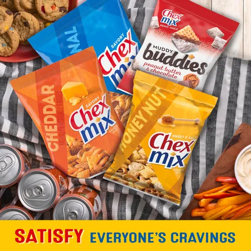 Vista 7 de Chex Mix Cheddar, 3.75 oz (paquete de 8)