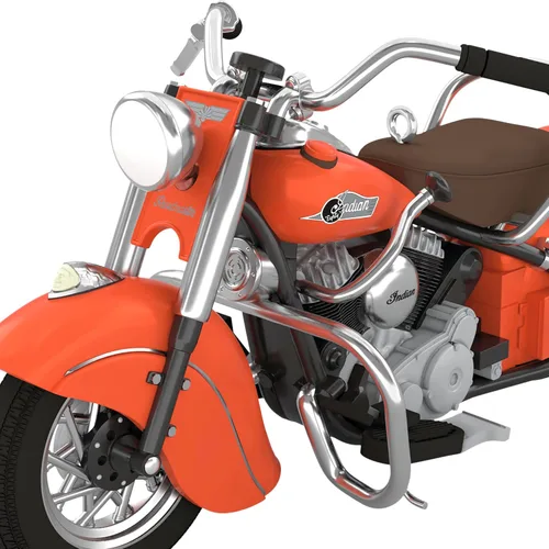 Vista 5 de Hallmark Keepsake Adorno de Navidad, 1953 Indian Chief Motocicleta, metal, regalos para coleccionistas de motocicletas