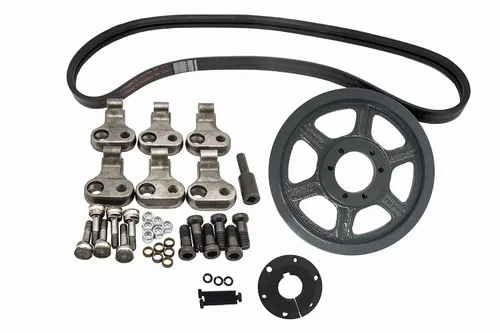 Vista 3 de Greenteeth® Kit de mejora de rendimiento para Rayco Jrs & Super Jrs sin agujeros de contrapeso de 1 pulgada - Actualización de 6 bolsillos