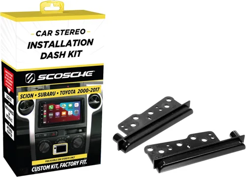 Vista 10 de Scosche ICTA3BN - Kit de instalación de radio doble DIN y arnés compatible con vehículos seleccionados Scion, Subaru y Toyota 2000-2017, kit