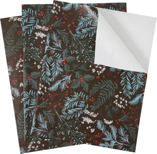 Vista 14 de The Gift Wrap Company 58-189227 Juego de hojas de papel para envolver regalos con diseño de animales de fiesta, 30 x 23 pulgadas, multicolor, 3