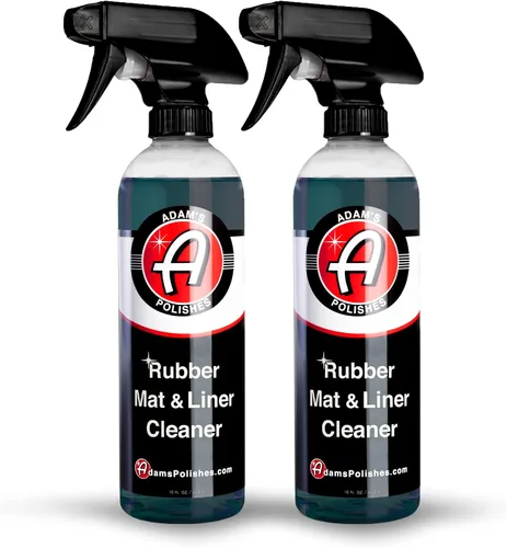 Vista 8 de Adam's Polishes Limpiador de alfombrillas de goma y forro de 16 onzas, solución de limpieza de alfombrillas de goma para detalles de automóviles