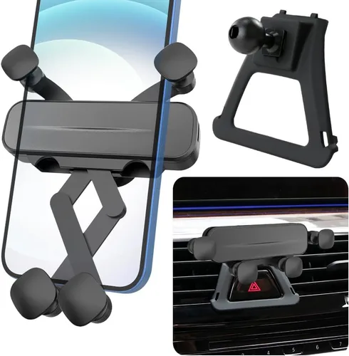 Vista 7 de Soporte para teléfono de coche para BMW Serie 5 2024 2025 2026 BMW i5 530i 540i xDrive eDrive40 M60 Accesorios para automóviles Soporte de pantalla