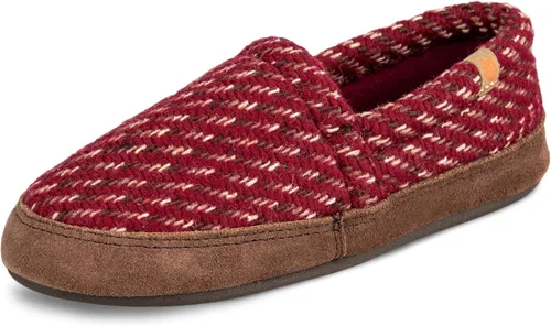 Vista 27 de Acorn - Pantuflas estilo mocasín para mujer Hojas marrones y rosadas