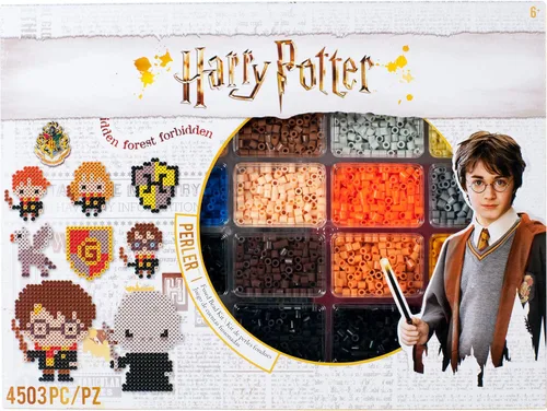 Vista 9 de Perler 80-53517 El mundo mágico de Harry Potter en estilo Chibi - Kit de cuentas fundibles, multicolor, 227 piezas