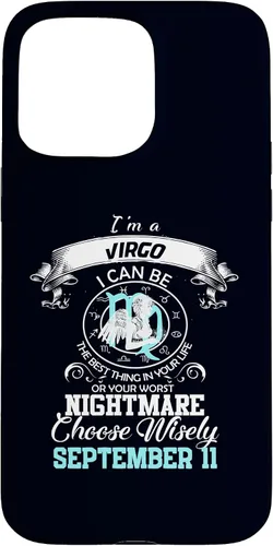 Vista 31 de Virgo Zodiac Sign Astrology Horoscope September 11 Birthday Case for iPhone 17