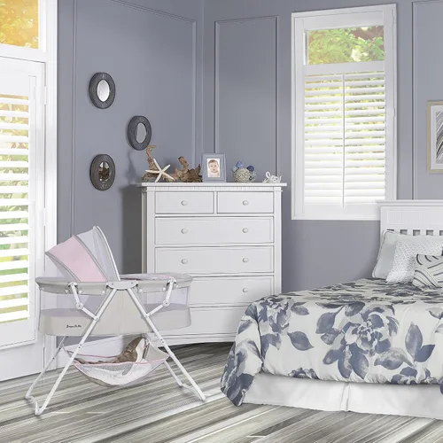 Vista 7 de Dream On Me Moisés Karley en Gris y Rosa Gris/rosado