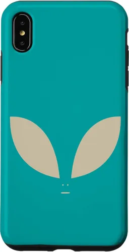 Vista 7 de Funda Alien minimalista beige verde azulado para iPhone 15