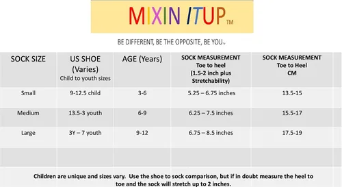 Vista 6 de MIXIN ITUP Colección de calcetines matemáticos, paquete de 4
