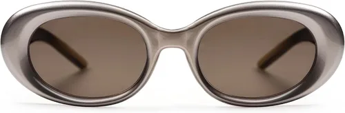 Vista 3 de Appassal Gafas de sol ovaladas retro para mujer, estilo vintage, montura redonda, AP3656