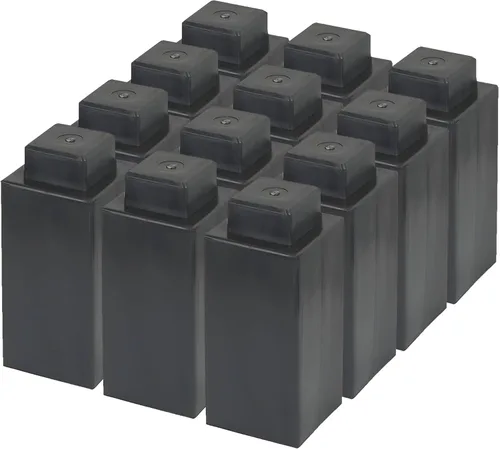 Vista 13 de EverBlock Paquete modular de plástico de tamaño natural de 3 x 3 pulgadas Bloques de construcción gigantes Fácil de conectar y reutilizar Uso
