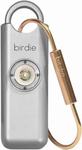 Vista 12 de She’s Birdie – La alarma de seguridad personal original para mujeres por mujeres – Sirena fuerte, luz estroboscópica y llavero en una variedad