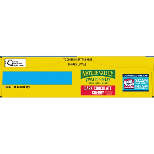 Vista 8 de Nature Valley Barras de granola de frutas y nueces, cereza de chocolate oscuro, 6 unidades, 7.4 onzas