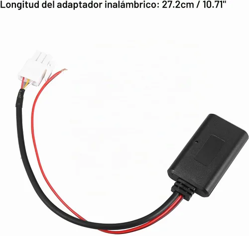Vista 3 de X AUTOHAUX Adaptador de audio inalámbrico Bluetooth para Honda GL1800