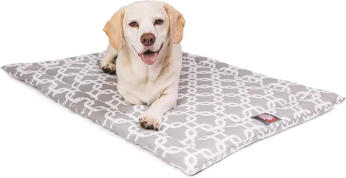 Vista 9 de Majestic Pet Products - Tapete para cama de perro con eslabones de 24 pulgadas, color negro