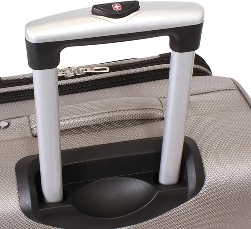 Vista 110 de SwissGear - Equipaje suave expandible Sion con ruedas, Negro