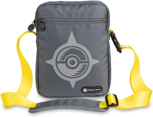 Vista 2 de Pokémon Center Pokémon Everyday Bags Bolso de hombro pequeño gris y amarillo, Multi colorido