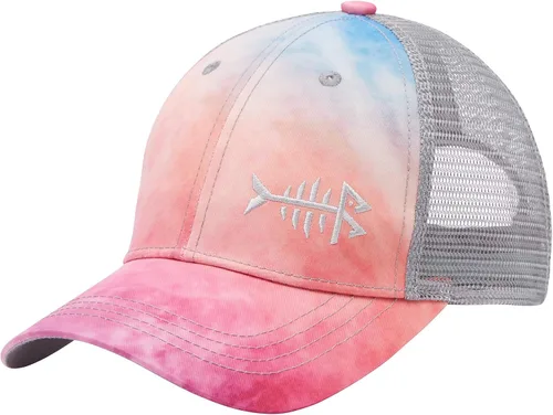 Vista 8 de BASSDASH Altimate Gorro de Pesca con Espalda de Malla para Hombres y Mujeres Gorra de Béisbol Camionero Ajustable