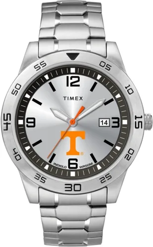 Vista 7 de Timex Tribute Reloj de cuarzo para hombre Citation de 42 mm con correa de acero inoxidable