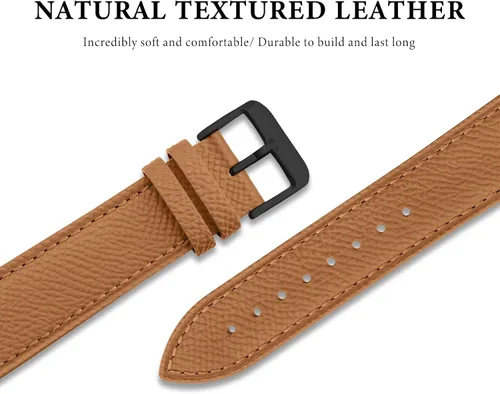 Vista 19 de Ritche Correa de reloj de cuero de liberación rápida para hombres y mujeres, correa de reloj de 0.79 pulgadas, 0.78 pulgadas, 0.86 pulgadas