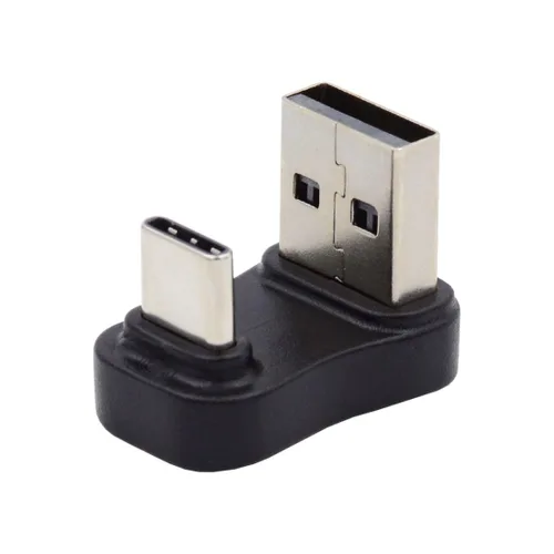 Vista 13 de chenyang Conector USB 3.0/3.1 USB C a USB 3.0 Datos 10Gbps Adaptador de carga 90 grados en ángulo abajo
