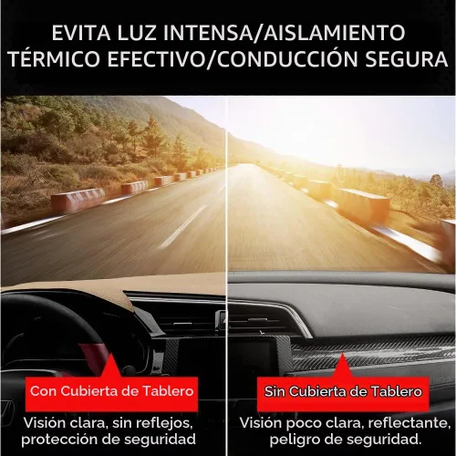 Vista 5 de Cubierta de tablero para Chevrolet Silverado/GMC Sierra 1999-2006 Beige