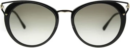 Vista 2 de Prada 0PR 66TS - Lentes de sol degradados color negrogris