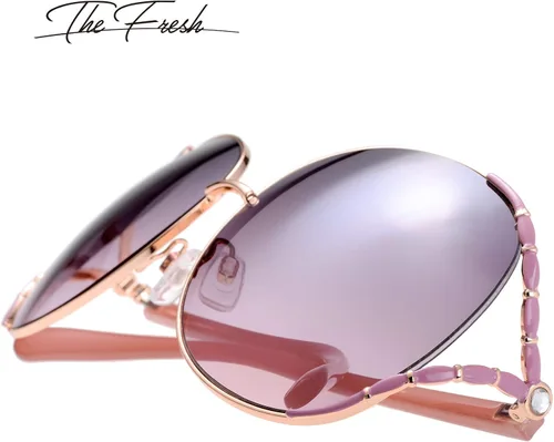 Vista 3 de The Fresh Clásico cristal elegante para mujer, diseño de belleza, caja de regalo
