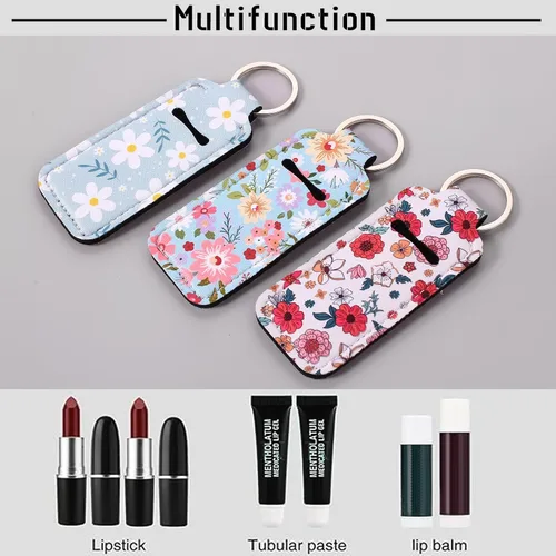 Vista 8 de COOKOOKY Chapstick - Llavero con clip para bálsamo labial