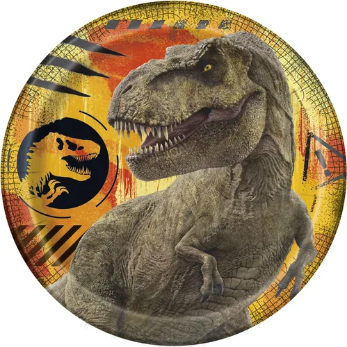 Vista 8 de Mantel rectangular de plástico multicolor Jurassic World 3 (54 x 84 pulgadas), 1 unidad, diseño vibrante, perfecto para celebraciones de cumpleaños