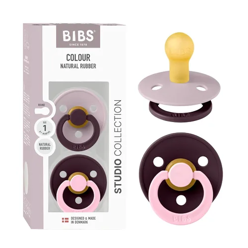 Vista 11 de Bibs Colour Fusion - Chupete de 0 a 6 meses, paquete de 2, pezón redondo, nube/hierro