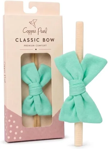 Vista 22 de Copper Pearl Classic Baby Bow Headbands - Limited Collection