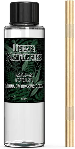 Vista 26 de Urban Naturals Recambio de aceite difusor de varillas ámbar y lavanda, lavanda relajante, ámbar cálido, aroma calmante para habitación, 4 onzas +