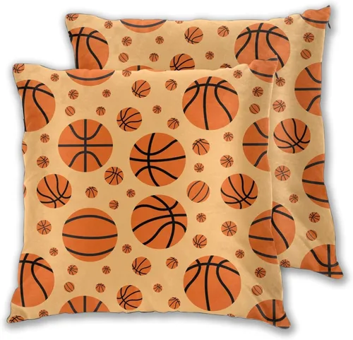 Vista 17 de Juego de 2 fundas de almohada para sofá, oficina, dormitorio, decoración del hogar, 16 x 16 pulgadas