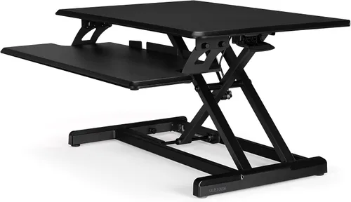 Vista 6 de UPLIFT DESK - Convertidor de escritorio de pie Lady Bird (negro)