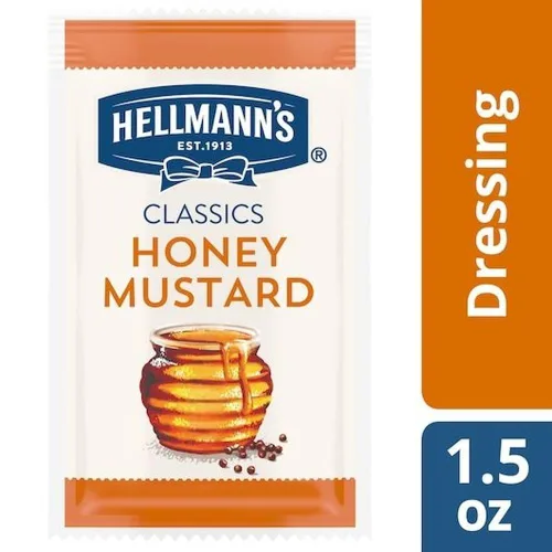 Vista 3 de Hellmann's Classics - Paquetes de aderezo para ensalada de miel y mostaza