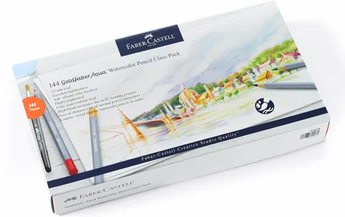 Vista 15 de Faber-Castell Creative Studio Goldfaber - Lápices de colores, lata de 48