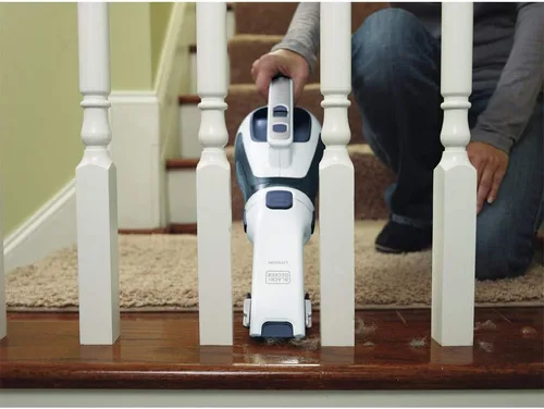 Vista 7 de Black+Decker Dustbuster HHVI325JR22 aspiradora manual de litio, azul, inalámbrica