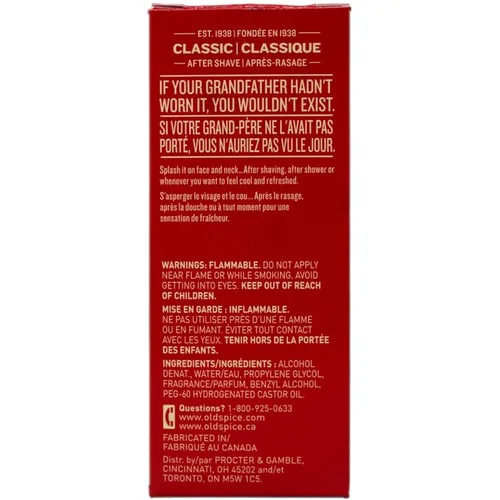 Vista 4 de Old Spice loción para después de afeitar, botella de 6.37 onzas (paquete de 3 unidades)